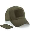 BB638 B638 Beechfield Removable Patch 5 Panel Cap Military Green colour image